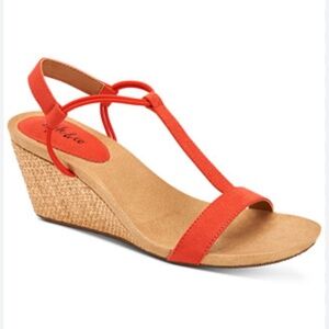 Style & Co Mulan Wedge Sandals Size 7